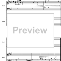 French Suite  6 E Major BWV 817 - Score