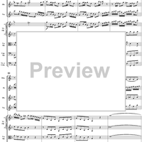 Brandenburg Concerto No. 2: (Allegro) - Score