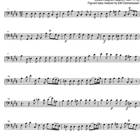 Alla Siciliana E Major - Cello