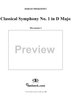 Classical Symphony No. 1 in D Major, Op. 25, Movement 2