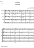 Ave Maria - Score