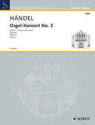 Organ Concerto No. 3 G Minor - Score