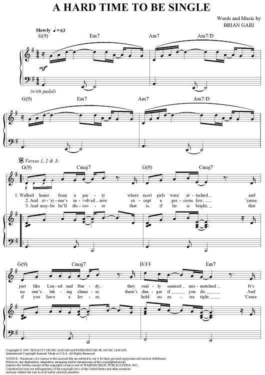 A Hard Time To Be Single