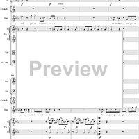 La Finta Giardiniera, Act 2, No. 21 "Ach haltet Barbaren" (Aria) - Full Score