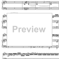 Concerto G Major Op.61 - Score