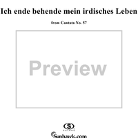 "Ich ende behende mein irdisches Leben", Aria, No. 7 from Cantata No. 57: "Selig ist der Mann" - Violin
