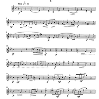 Fanfaren und Hirtenlieder Op.124b - Clarinet 2