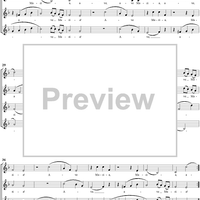 Ave Maria, four voice canon in F Major, K554