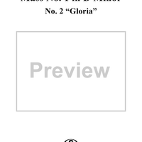 Mass No. 1 in D Minor: No. 2. Gloria