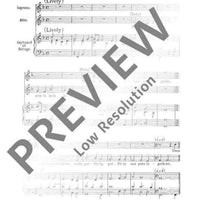 Sing, Love is Blind - Choral Score