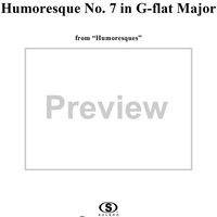 Humoresque No. 7 - Piano Score