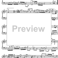 Pièces de clavecin  6th ordre, La Bersan