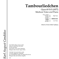 Tambourliedchen Op.69 No. 5