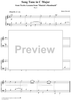 Song Tune in C Major, I