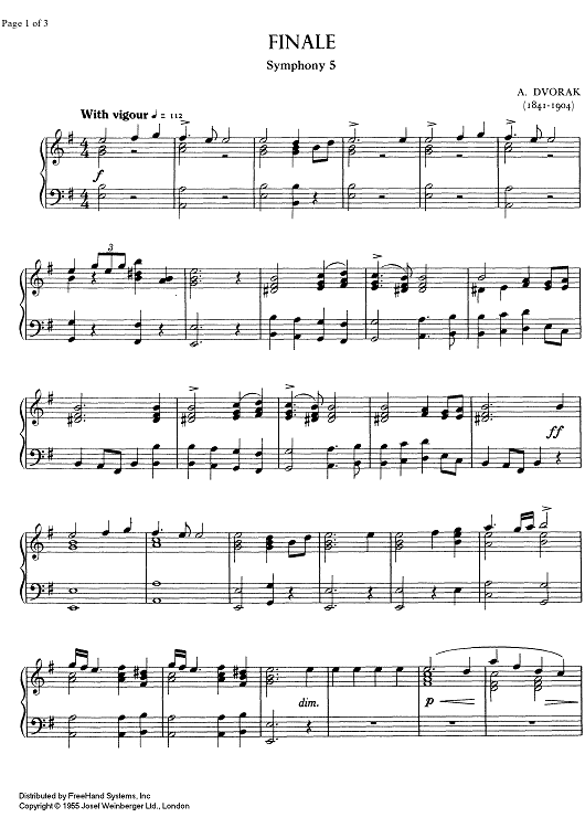Finale from Symphony No. 5