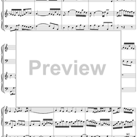 Double Clavier Concerto No. 2 in C major, movt. 2 - BWV1061