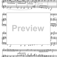 Sonata No. 5 D Major Op.102 No. 2 - Score