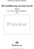 "Die Entführung aus dem Serail", Act 3, No. 19 "Ha, wie will ich triumphieren" - Full Score