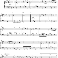 21. Menuet in G Major (spur: c by Georg Böhm)