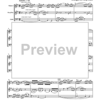 Back to Bach for String Trio - Score