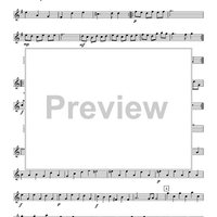 Fünffstimmigter blasender Music - B-flat Trumpet 1