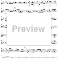 Six Easy Duets, Op. 145-A - Flute 2
