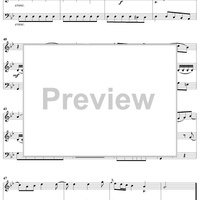 Trio in G Major Op. 3, No. 1 - Score