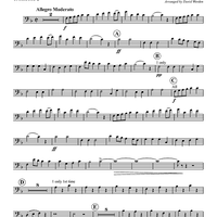 March from "Second Suite in F for Military Band" - Trombone 2