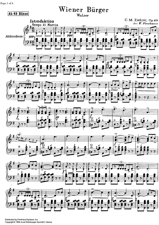 Wiener Bürger Op.419