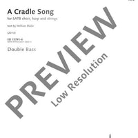 A Cradle Song - Double Bass