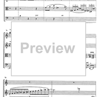 Petit quartet de corda (Little string quartet) - Score