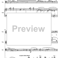 Trois Poèmes de la Renaissance - Score