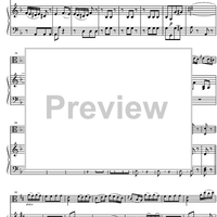 Concerto D Major Op. 1 - Score