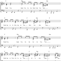 Thank You For The Blood