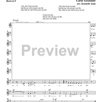 Moro lasso al mio duolo - Horn in F