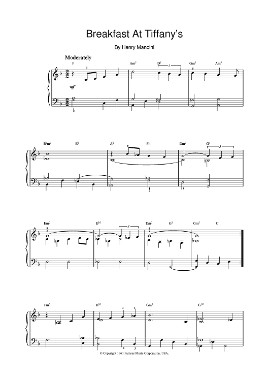 Breakfast At Tiffany's