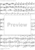 String Quartet No. 10, Movement 1 - Score