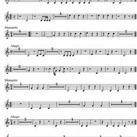 Divertimento No. 5 C Major KV187 - Trumpet in D 5