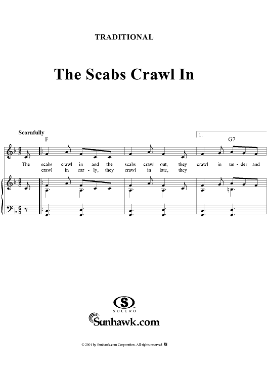 The Scabs Crawl In