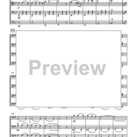 Italian Song for Cello Quartet - Score