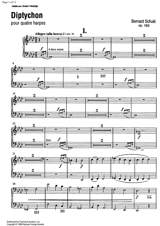 Diptychon Op.183 - Harp 4