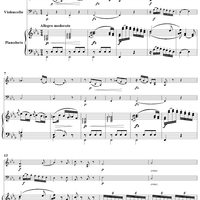 Piano Trio in E-flat Major, HobXV/22 - Piano Score