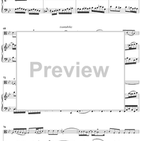 Sonata No. 3 in G Minor, Movement 3 - Piano Score