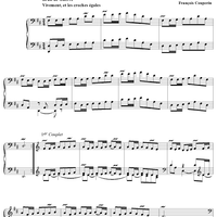 Harpsichord Pieces, Book 2, Suite 10, No.1:  La Triomphante  Rondeau. 1. Bruit de Guerre