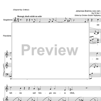 Alte Liebe Op.72 No. 1