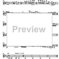 Sonate in einem Satz (Sonata in one a movement) - Clarinet in B-flat