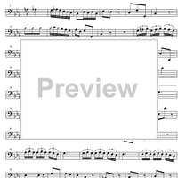 Sonata No. 5 C Major - Continuo