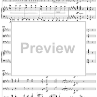 Piano Quartet No. 3 in C Minor, Movement 1 - Piano Score