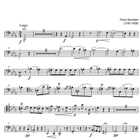 Overture c minor D8 - Cello