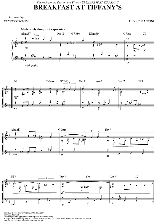 Breakfast At Tiffany's